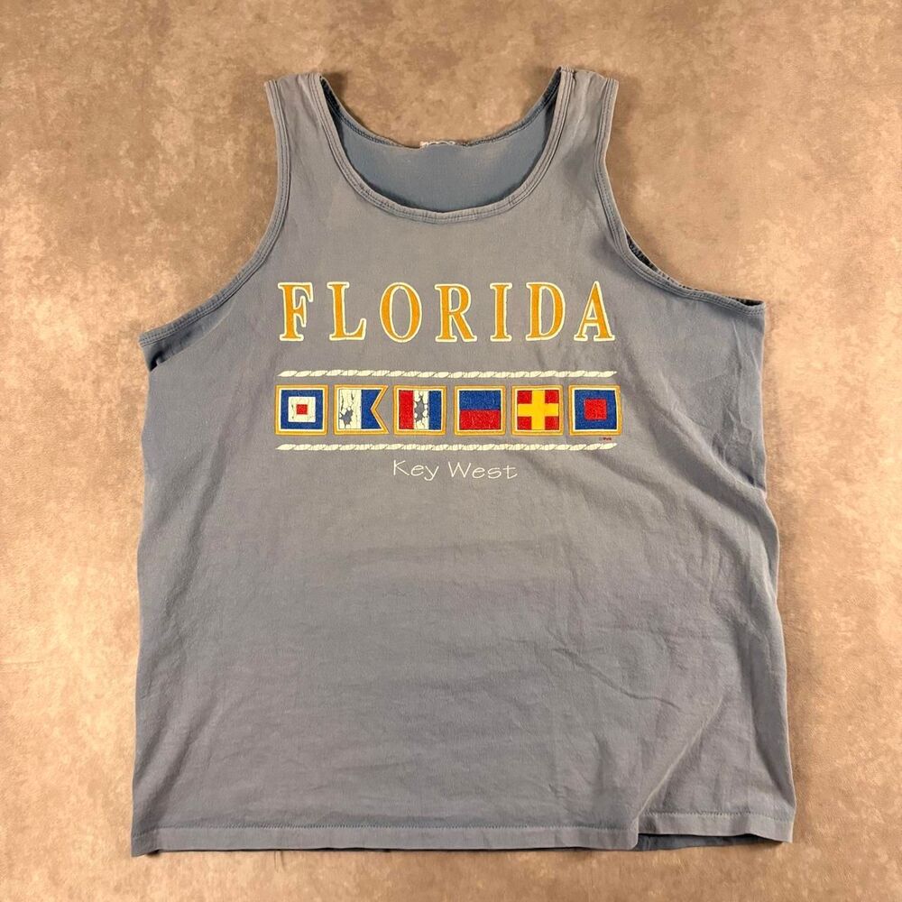 vintage 90s florida key west tank top